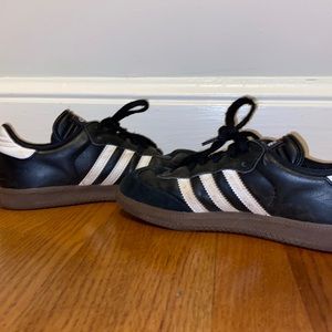 Kids Black Adidas Sambas